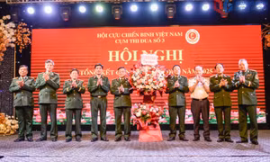 Cụm thi đua số 3 Hội CCB Việt Nam tổng kết công tác thi đua năm 2025