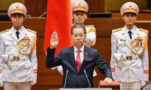 Ông Nguyễn Văn Quảng tuyên thệ nhậm chức Chánh án Tòa án nhân dân tối cao