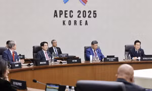 Chủ tịch nước Lương Cường dự phiên họp thứ 2 hội nghị các nhà lãnh đạo APEC