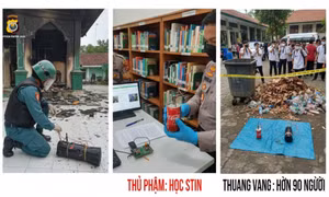 Indonesia: Phát hiện 7 quả bom tự chế tại trường trung học Jakarta