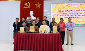 Phát huy sức dân trong xử lý các điểm ngập lụt