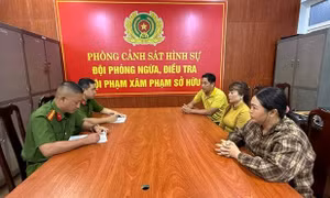Bắt nhóm đối tượng dàn cảnh đe dọa, ép chủ nợ xóa khoản vay 21,5 tỉ đồng