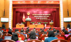 Ngày 15/12 diễn ra Kỳ họp thứ 34, HĐND tỉnh khóa XIV