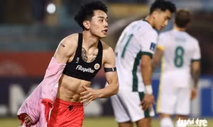 Đình Bắc tỏa sáng giúp CLB Công An Hà Nội ngược dòng thắng Beijing Guoan