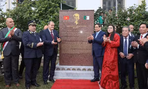 Thủ tướng Phạm Minh Chính dự Lễ khánh thành Bia Tưởng niệm về thân thế, sự nghiệp Chủ tịch Hồ Chí Minh