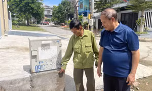 Phường Cao Xanh nỗ lực xử lý ngập lụt tại các khu dân cư