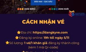 Cách nhận vé concert “Quảng Ninh - Đất mỏ anh hùng”