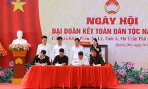 Sôi nổi phong trào thi đua yêu nước