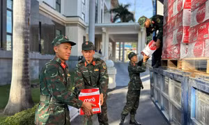 Quảng Ninh: Chi viện 45 tấn hàng cứu trợ đồng bào Lâm Đồng