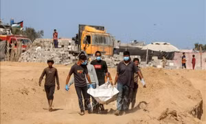 Israel trao trả 15 thi thể người Palestine theo thỏa thuận ngừng bắn