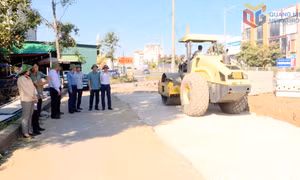 Phường Uông Bí khởi công các dự án nâng cao chất lượng khu dân cư