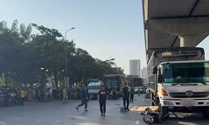 Va chạm với xe tải, người điều khiển xe máy tử vong tại chỗ