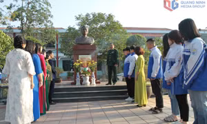 Giáo dục truyền thống tại ngôi trường mang tên tướng Nguyễn Bình