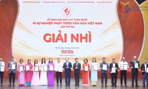 Báo và Phát thanh, Truyền hình Quảng Ninh đoạt giải Nhì Giải Báo chí toàn quốc “Vì sự nghiệp phát triển Văn hóa Việt Nam” lần thứ ba