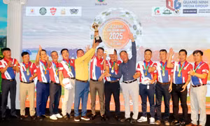 Sôi động Giải Vô địch các CLB Golf tỉnh Quảng Ninh 2025 