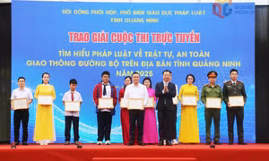 Lan tỏa pháp luật về an toàn giao thông qua một cuộc thi trực tuyến