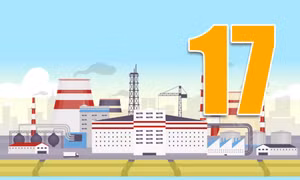 17 - là tổng số cụm công nghiệp đã được thành lập và mở rộng trên toàn tỉnh đến thời điểm này