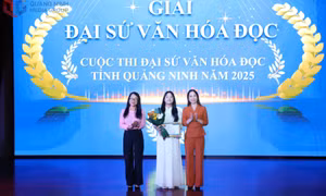 Tổng kết và trao giải Cuộc thi Đại sứ Văn hoá đọc tỉnh năm 2025