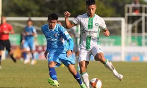 Trận play-off giữa Bình Phước với Đà Nẵng vẫn diễn ra trên sân Thống Nhất