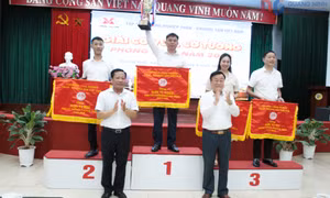 Trao giải cờ vua, cờ tướng phong trào TKV năm 2025