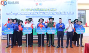 Thành Đoàn Hạ Long ra quân Chiến dịch Thanh niên tình nguyện hè 2025