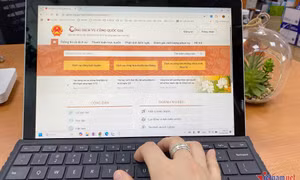 Điểm ‘một cửa số’ tập trung cung cấp dịch vụ công trực tuyến của quốc gia