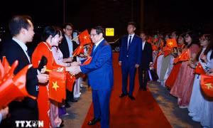 Thủ tướng về tới Hà Nội, kết thúc tốt đẹp chuyến công tác tại Trung Quốc