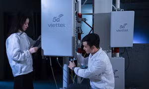 Trạm gốc 5G 'Make by Viettel' đạt tốc độ tải xuống gấp 10 lần 4G