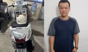 Bắt đối tượng lẻn vào UBND phường trộm cắp xe máy ở Lâm Đồng
