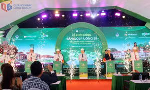 Khởi công dự án đầu tư xây dựng sân Golf Uông Bí