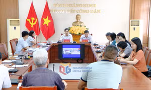 Lãnh đạo tỉnh tiếp công dân định kỳ
