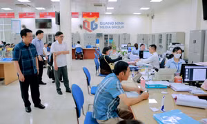 Chủ nhiệm UBKT Tỉnh ủy kiểm tra công tác chuẩn bị vận hành đơn vị hành chính mới tại Đông Triều