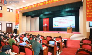 Tổng kết công tác phòng, chống thiên tai và tìm kiếm cứu nạn năm 2024