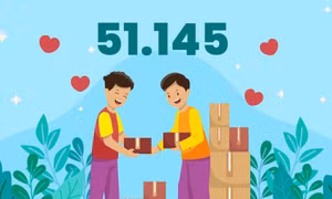 51.145 - là số lượt người trên địa bàn tỉnh được trợ giúp trong 4 năm qua