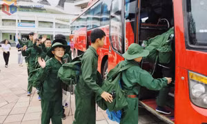 Lễ xuất quân khóa I “Học kỳ trong quân đội” năm 2025
