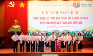 Hội nghị toàn quốc sơ kết công tác tuyên giáo và dân vận