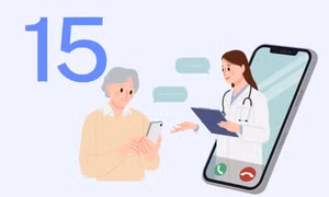 15 - là số nền tảng hỗ trợ tư vấn khám bệnh, chữa bệnh từ xa đang được triển khai tại các cơ sở y tế trên toàn tỉnh