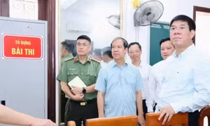 Phát hiện vi phạm tại Kỳ thi tốt nghiệp THPT sẽ xử lý nghiêm, không du di