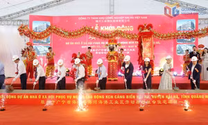 KCN Hải Hà khép kín dịch vụ tiện ích, nâng cao hiệu quả sản xuất