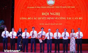 Ủy ban Trung ương MTTQ Việt Nam có 19 ban, đơn vị sau khi sắp xếp lại bộ máy