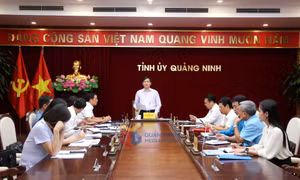Thường trực Tỉnh ủy giao ban với MTTQ và các tổ chức chính trị - xã hội tỉnh