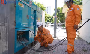 Cấp điện ổn định trong kỳ thi tốt nghiệp THPT năm 2025