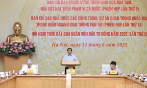 Quyết tâm đẩy nhanh tiến độ giải ngân vốn đầu tư công, triển khai các công trình trọng điểm và xóa nhà tạm, nhà dột nát