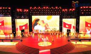 Tổng duyệt Chương trình nghệ thuật đặc biệt chào mừng công bố chính quyền địa phương hai cấp tỉnh Quảng Ninh