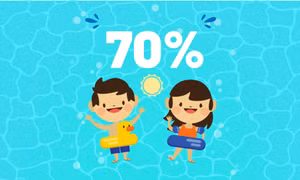 70% - là tỷ lệ học sinh được dạy kiến thức và thực hành kỹ năng phòng, chống đuối nước vào năm 2030