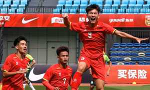 Sao trẻ nhà bầu Hiển lập công, U16 Việt Nam thắng U16 Ả Rập Xê Út