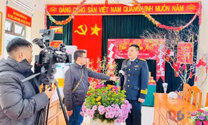 Dấu ấn phóng viên thời sự ở Đảo Trần