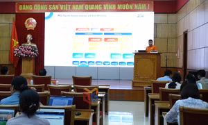 Tập huấn sử dụng hệ thống giải quyết thủ tục hành chính tỉnh Quảng Ninh năm 2025