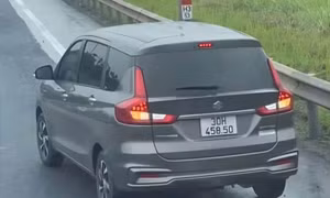 Lùi xe trên cao tốc Hà Nội - Thái Nguyên, nữ tài xế bị phạt 35 triệu đồng
