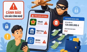 Lừa đảo núp bóng dịch vụ công trực tuyến
